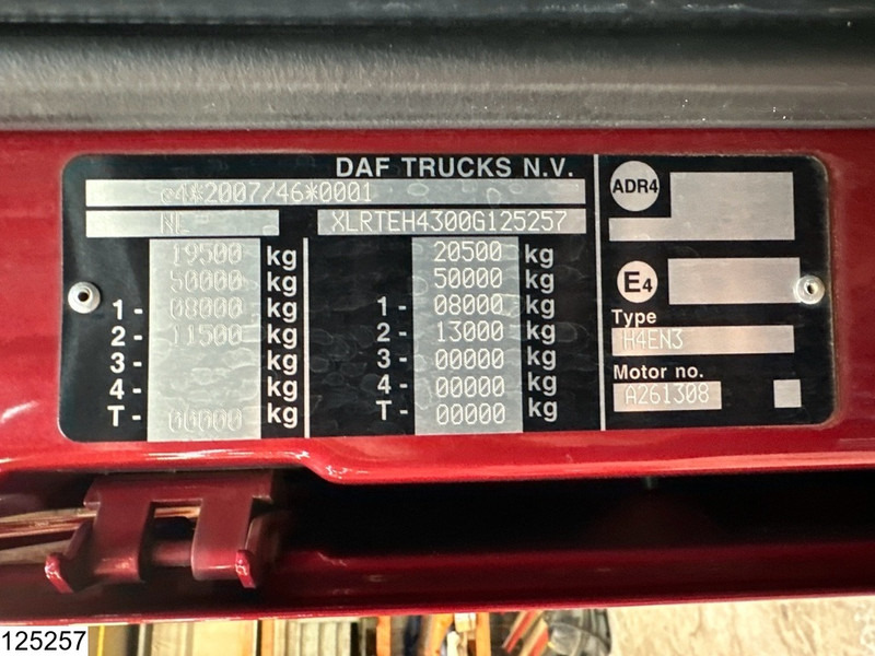 Tracteur routier DAF 106 XF 460 EURO 6, SSC: photos 6