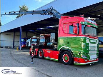 Tracteur routier Scania S500 NGS Fassi F315 - F295A.2.26 E Dynamic, Euro 6, 6x2 Boogie, Truckcenter Apeldoorn: photos 1