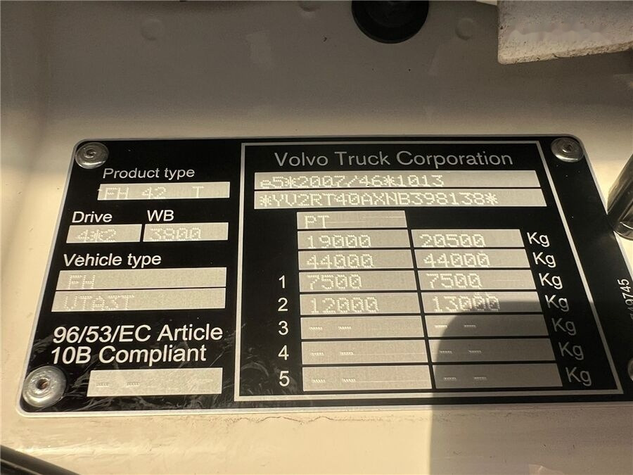 Tracteur routier Volvo FH500: photos 24