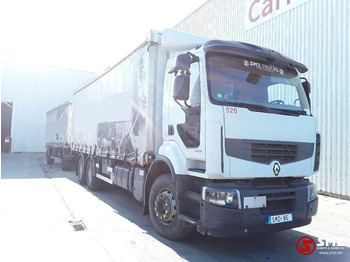 Camion à rideaux coulissants RENAULT Premium 460