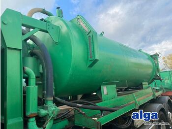 Camion hydrocureur Abrollbehälter-Tank, 3-Achser, 10.500ltr., Pumpe: photos 1