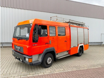 MAN 10.224 LC 4x2 BB, TLF16/12 10.224 LC 4x2 BB Doka, TLF16/12, 6-Zylinder Motor - Camion de pompier