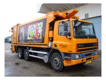 Pour transport de déchets DAF 75-240 6X2: photos 1