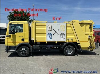 Benne à ordures ménagères pour transport de déchets MAN 12.180 4x2 Zoeller MINI 8 m³ + Zoeller Schüttung: photos 1