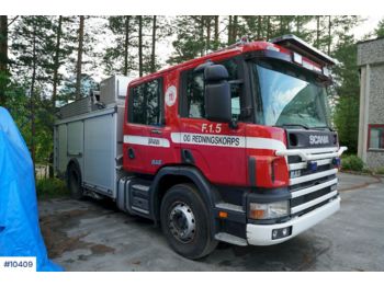 Camion de pompier Scania brannbil w/ a lof of equipment: photos 1