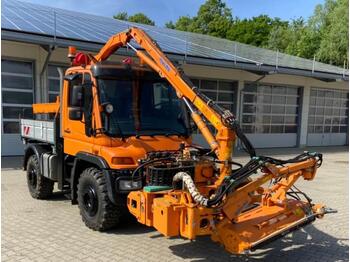 Véhicule de voirie/ Spécial, Epareuse Unimog 400 - U400 405 11769 mit Tandemmulcher Merc: photos 1