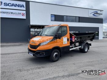 Iveco Daily 70C 18 H Abrollkipper mit passende Mulde  - utilitaire benne
