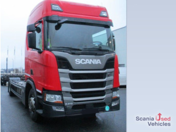 SCANIA R 410 B4x2NB Highline Wechselrahmen - Camion porte-conteneur/ Caisse mobile: photos 1