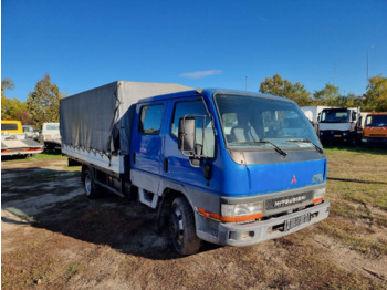 Mitsubishi CANTER 3,9d - DOKA 4.2m long platform - 7 seats - 3,5t - Utilitaire rideaux coulissants (PLSC): photos 1