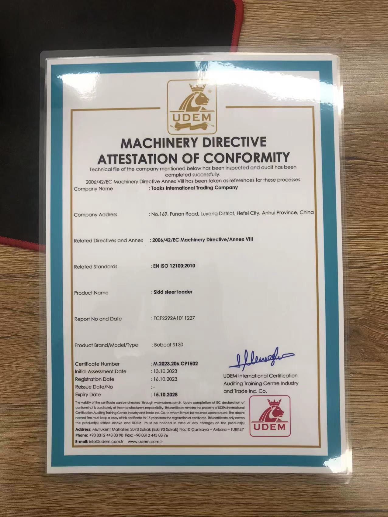 Toaks International Trading Company - Engins de chantier XCMG - Année: 2021 undefined: photos 24