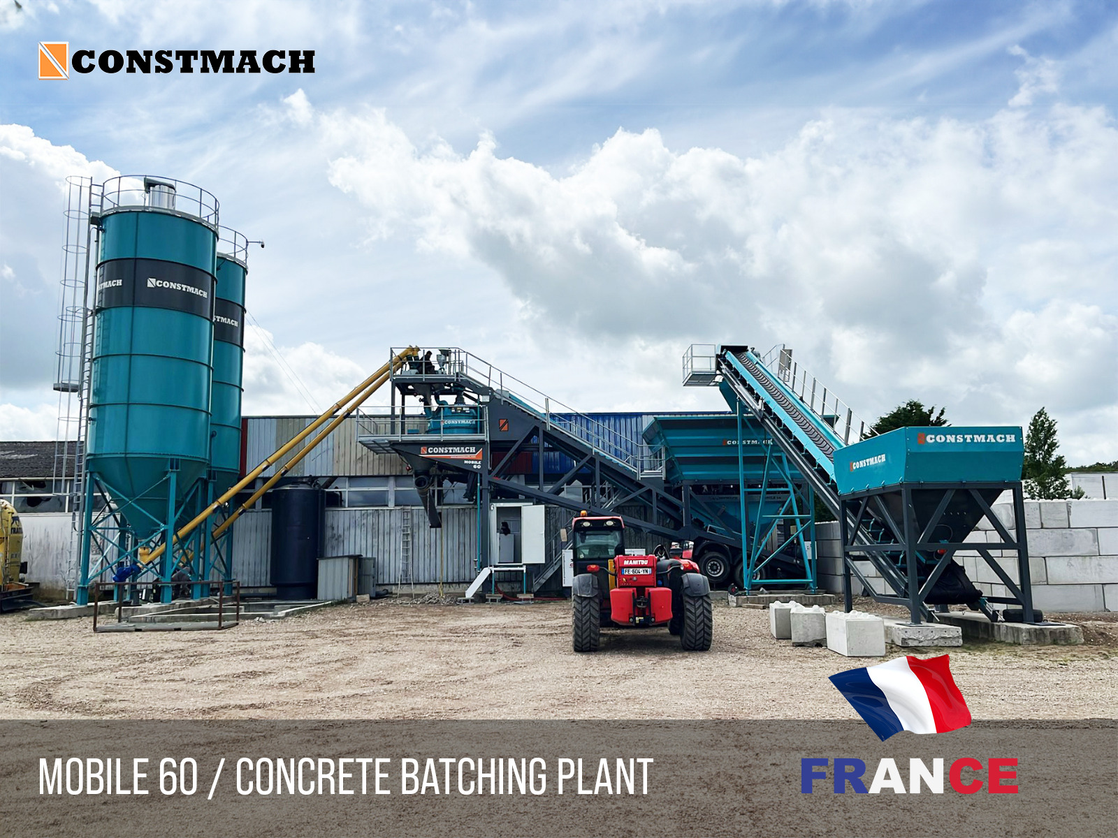 Constmach Concrete Batching Plants & Crushing and Screening Plants - Engins de chantier undefined: photos 9