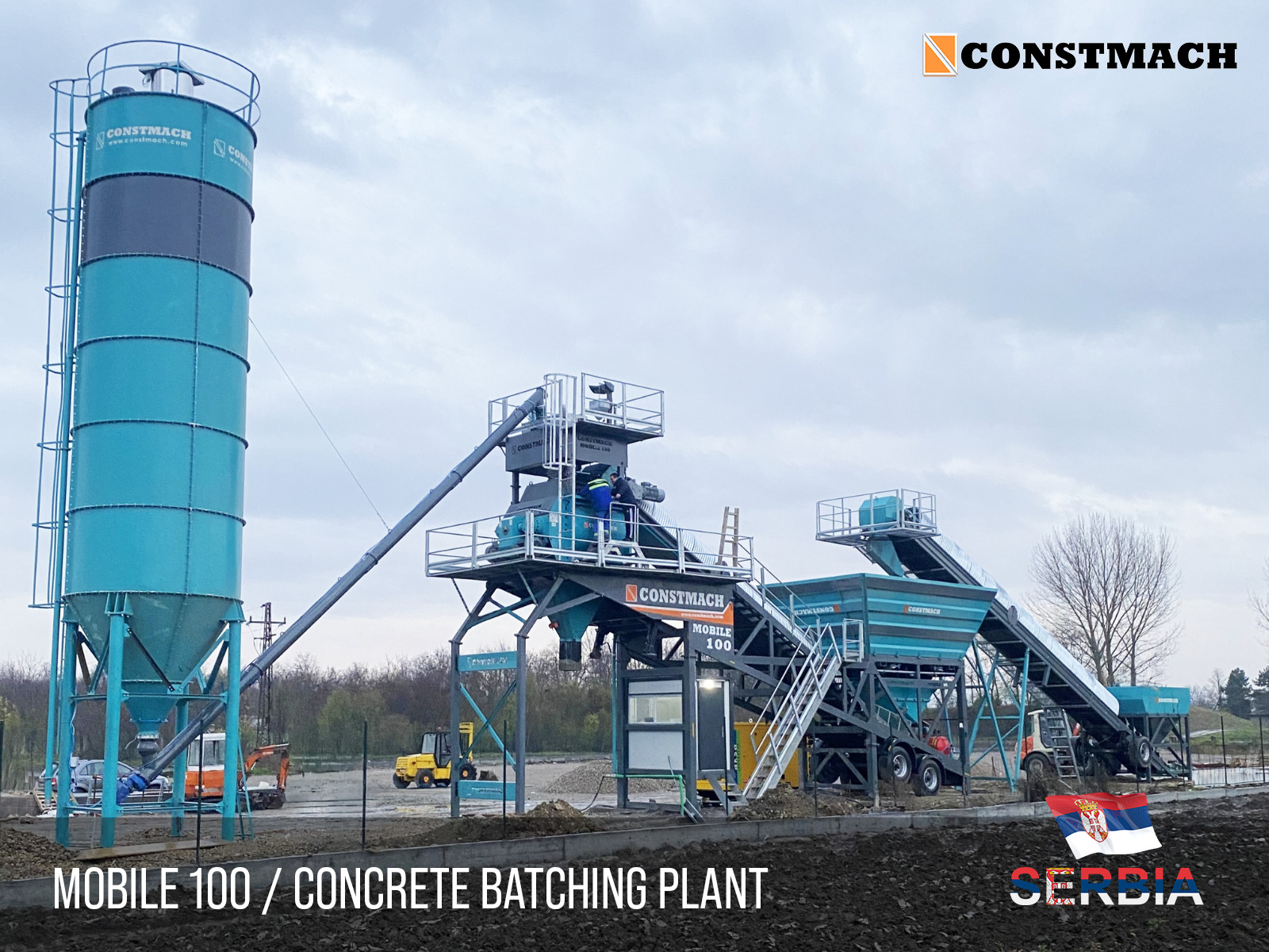 Constmach Concrete Batching Plants & Crushing and Screening Plants - Engins de chantier undefined: photos 11