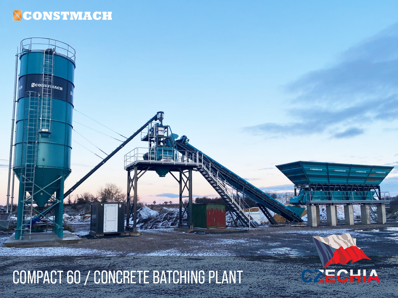 Constmach Concrete Batching Plants & Crushing and Screening Plants - Engins de chantier undefined: photos 1