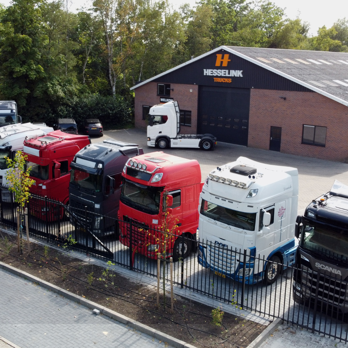 Hesselink Trucks B.V. - Semi-remorques - Les Pays-Bas, 1-essieu undefined: photos 8