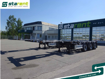 Semi-remorque porte-conteneur/ Caisse mobile D-TEC