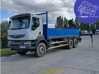 Camion plateau RENAULT Kerax 380