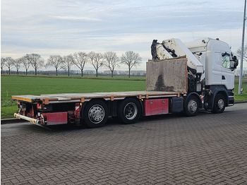 Camion plateau, Camion grue Scania R490: photos 3