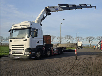 Camion plateau SCANIA R 490