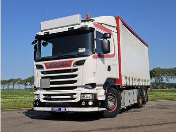 Camion à rideaux coulissants SCANIA R 520
