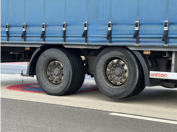 Remorque rideaux coulissants Wecon AZ218LN Jumbo Tandem 7,6m P+P Luftfederung: photos 3 Remorque rideaux coulissants Wecon AZ218LN Jumbo Tandem 7,6m P+P Luftfederung: photos 3