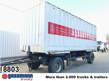 Remorque porte-conteneur/ Caisse mobile