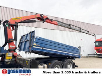 Camion benne, Camion grue Mercedes-Benz Arocs 2640 LK 6x4, Alu-Bordwände, Kran: photos 2