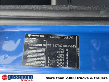 Camion benne Mercedes-Benz Atego 1630 K 4x2, Meiller 3-Seiten, 2 x AHK Öl: photos 5