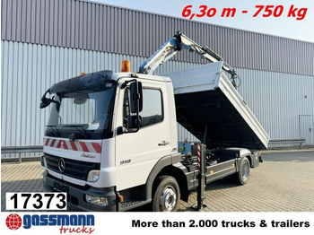 Camion benne MERCEDES-BENZ Atego 818