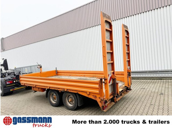 Remorque porte-engin surbaissée pour transport de équipements lourds Müller-Mitteltal ETUE-TA 10, Ex , wenig benutzt top: photos 4