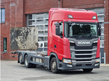 Camion porte-conteneur/ Caisse mobile SCANIA S 500