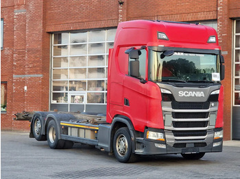 Camion porte-conteneur/ Caisse mobile SCANIA S 500