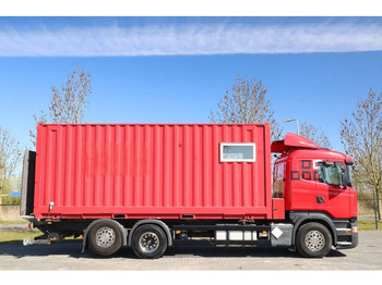 Camion fourgon Scania R490 | 6X2 | RETARDER | BDF | MOBILE WORKSHOP | WERKSTATT: photos 4
