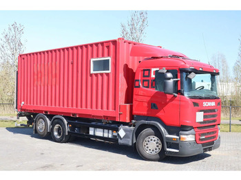 Camion fourgon Scania R490 | 6X2 | RETARDER | BDF | MOBILE WORKSHOP | WERKSTATT: photos 3