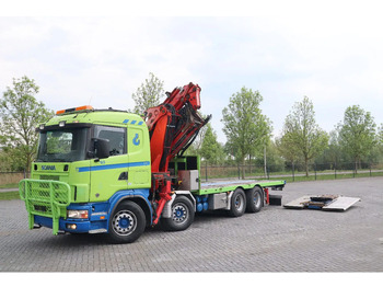 Tracteur routier Scania R164-480 V8 | 8X4 | FASSI F600 | JIB | KRAN / CRANE: photos 4