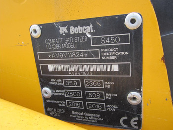 Mini chargeuse Bobcat S450: photos 4 Mini chargeuse Bobcat S450: photos 4