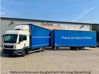 Camion à rideaux coulissants MAN TGL 12.250