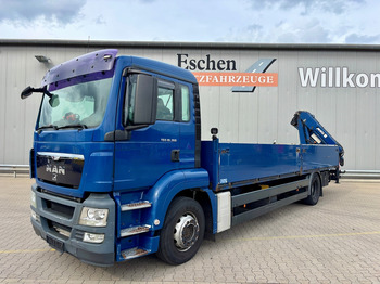 Camion plateau, Camion grue MAN TGS 18.360 4x2 LL / MKG HLK 111 Kran: photos 2