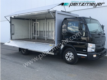 Camion pour le transport de boissons MITSUBISHI Canter Fuso 9 C 18 Ewers Getränke, NL 3.740 kg 2 x AHK, EU 6, Autom., Klima: photos 3