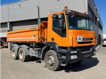 Camion benne Iveco TRACKER AD260T50 6x4 3-Achs Kipper Schalter, Bla: photos 2