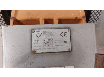 Équipement aéroportuaire Towbar J-TOW170 JMS: photos 2 Équipement aéroportuaire Towbar J-TOW170 JMS: photos 2