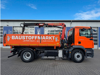 Camion grue MAN TGM 18.340 4x2 Euro 6 Kipper Kran PK11001.K: photos 3