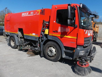 Balayeuse de voirie Mercedes-Benz Atego 1324 4x2 Kehrmaschine BROCK HD Anlage: photos 3