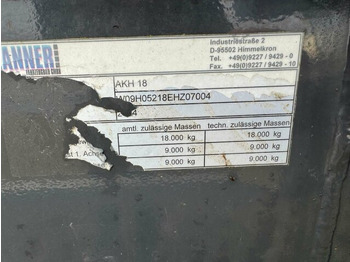 Remorque grumier ZANNER AHK 18 Holzanhänger 2 Achse 3350kg: photos 2 Remorque grumier ZANNER AHK 18 Holzanhänger 2 Achse 3350kg: photos 2