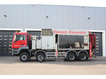 Camion hydrocureur MAN TGA 41.480 MTS 2009 Saugbagger: photos 2