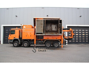 Camion hydrocureur Mercedes-Benz Actros 4144 RSP 2006 Saugbagger: photos 4