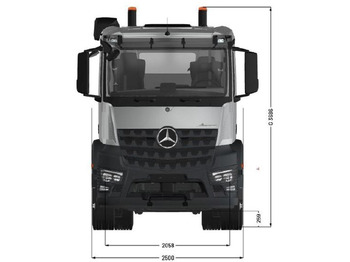 Crédit-bail de Mercedes-Benz Arocs 3253 L 8x4/4 Arocs 3253 L 8x4/4, MultimediaCockpit, Navi, Motorabtrieb Mercedes-Benz Arocs 3253 L 8x4/4 Arocs 3253 L 8x4/4, MultimediaCockpit, Navi, Motorabtrieb: photos 3