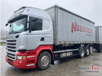 Camion porte-conteneur/ Caisse mobile SCANIA R 410