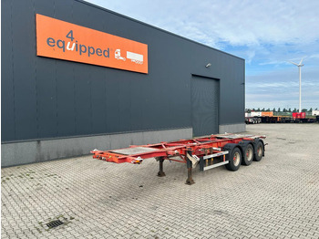 Semi-remorque porte-conteneur/ Caisse mobile GROENEWEGEN