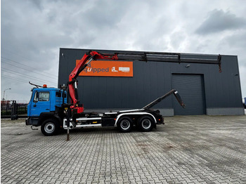 Crédit-bail de MAN FE 410A, 6x4, EURO 2, Palfinger PK17000 Crane + VDL HOOK, full spring, manual gearbox, MOT 9/2025 MAN FE 410A, 6x4, EURO 2, Palfinger PK17000 Crane + VDL HOOK, full spring, manual gearbox, MOT 9/2025: photos 2