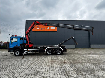 Crédit-bail de MAN FE 410A, 6x4, EURO 2, Palfinger PK17000 Crane + VDL HOOK, full spring, manual gearbox, MOT 9/2025 MAN FE 410A, 6x4, EURO 2, Palfinger PK17000 Crane + VDL HOOK, full spring, manual gearbox, MOT 9/2025: photos 3